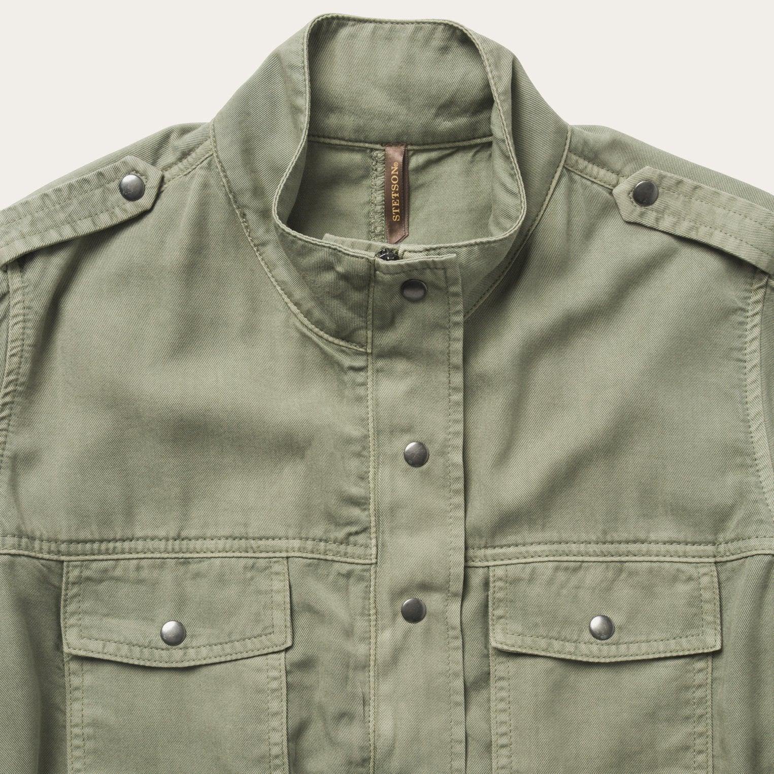 Stetson Army Green Jacket - Flyclothing LLC