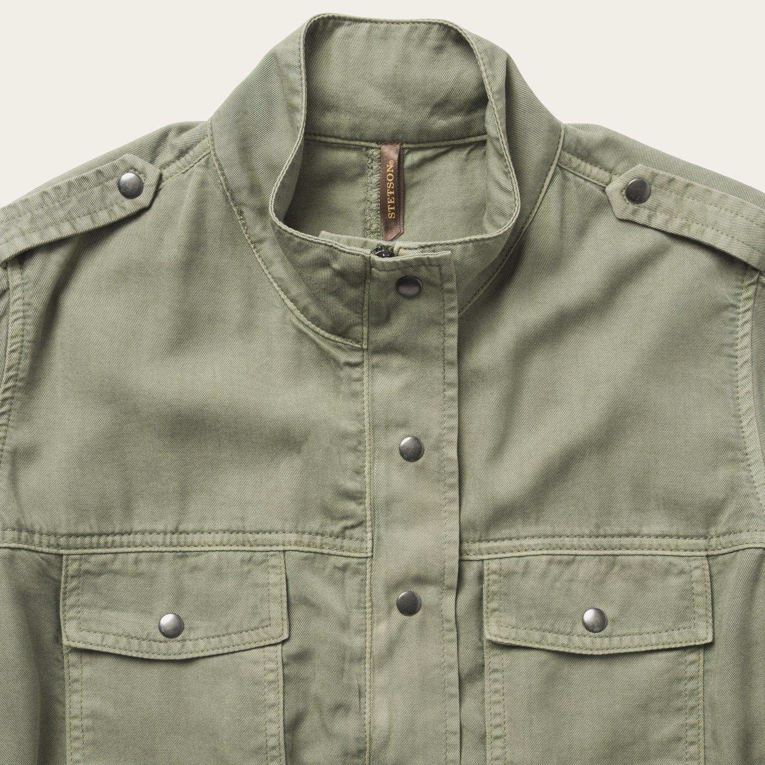 Stetson Army Green Jacket - Stetson - Flyclothing LLC