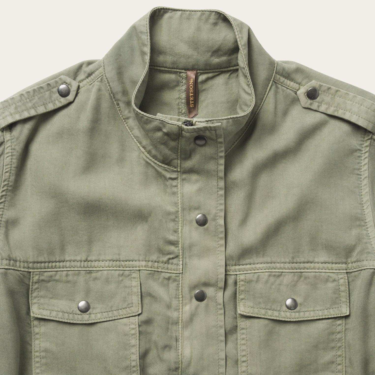 Stetson Stetson Army Green Jacket - Stetson - Flyclothing LLC
