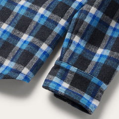 Stetson Blue Plaid Quilted Shirt Jacket - Flyclothing LLC