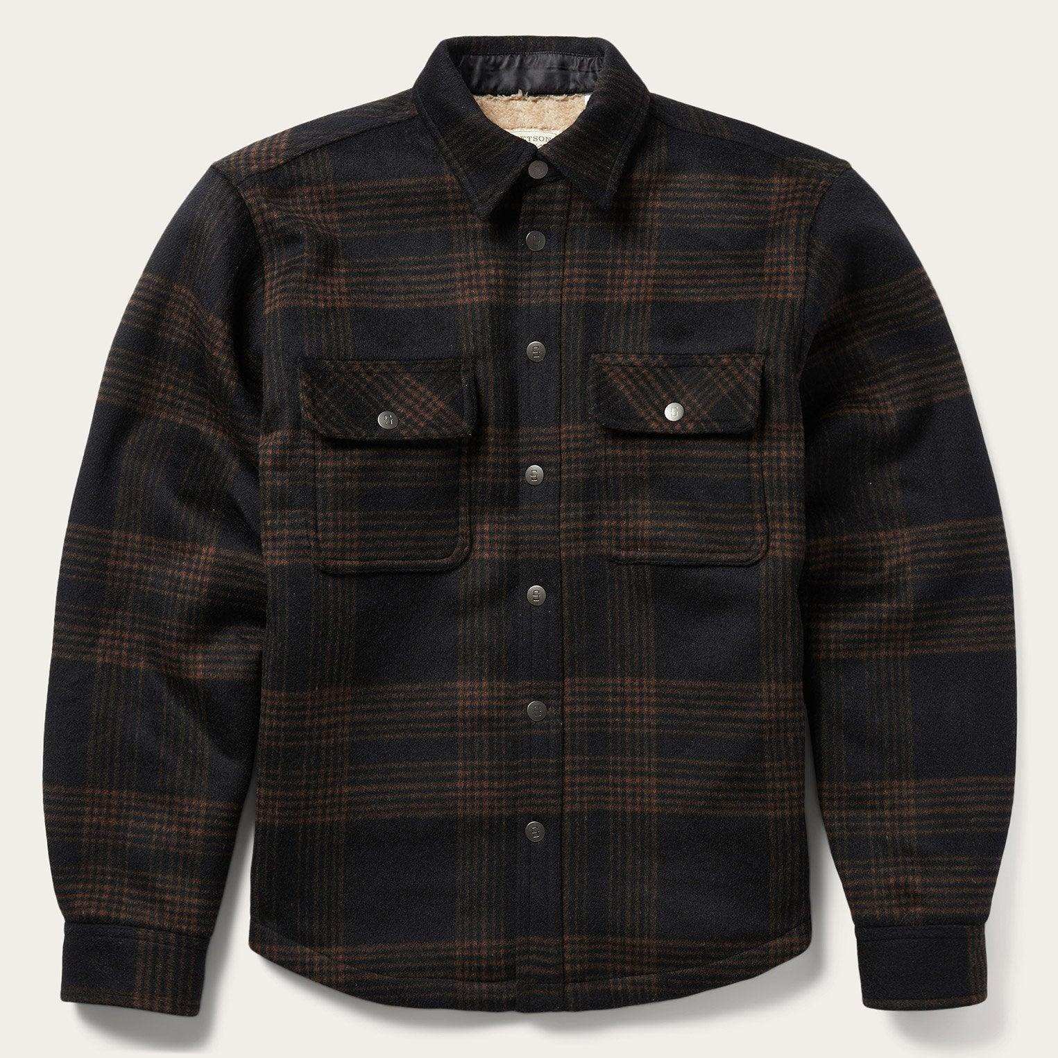 Stetson Black & Tan Jac-Shirt - Stetson - Flyclothing LLC