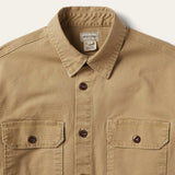 Stetson Camel Stretch Canvas Shirt Jacket - Stetson - Flyclothing LLC