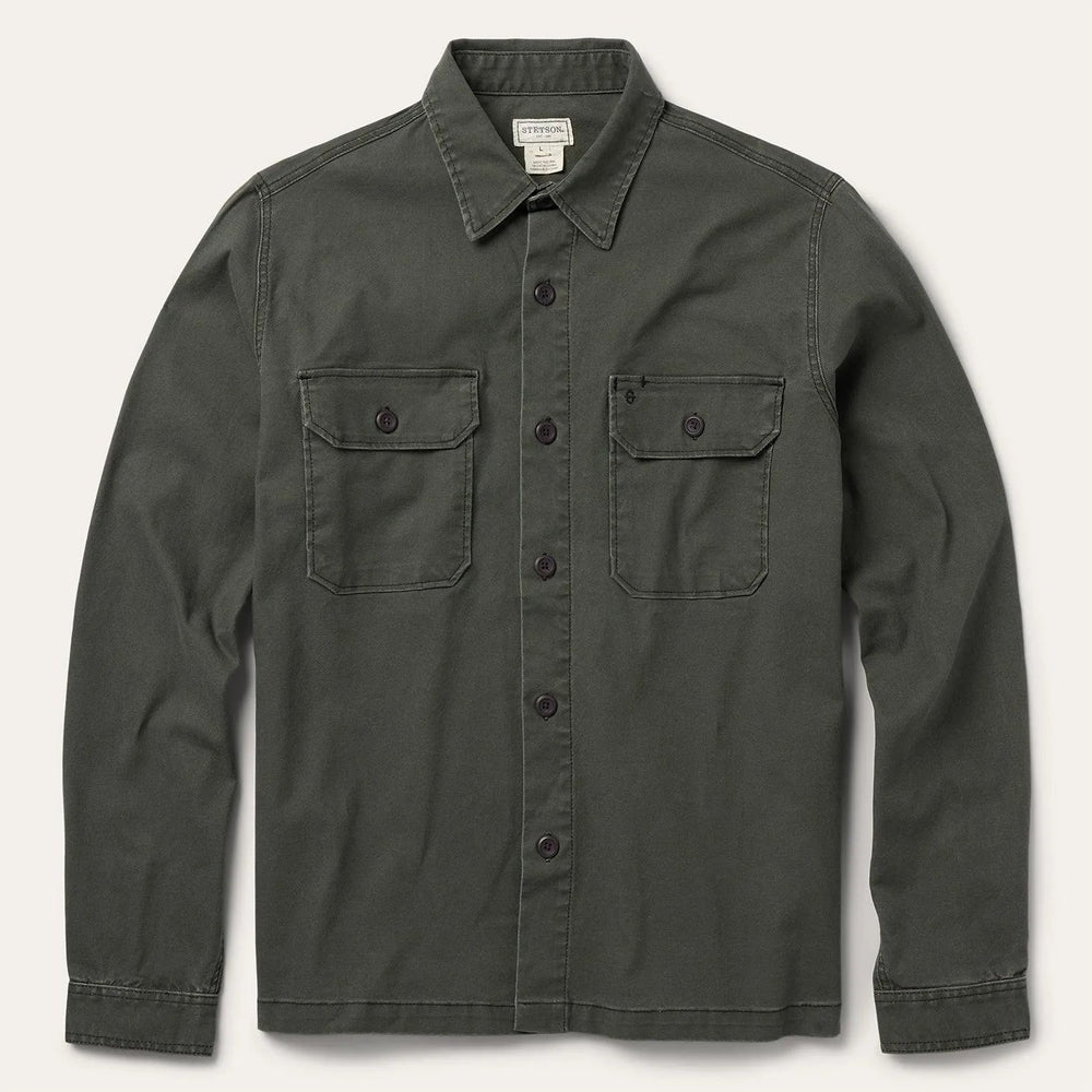 Stetson Stretch Canvas Jac-Shirt - Stetson