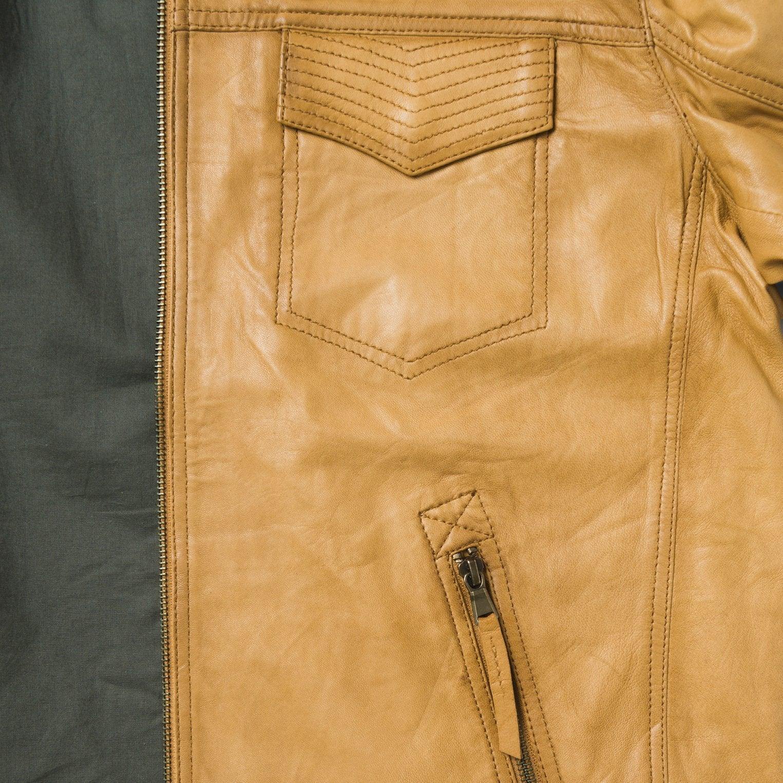 Stetson Butter Soft Distressed Leather Jacket - Flyclothing LLC