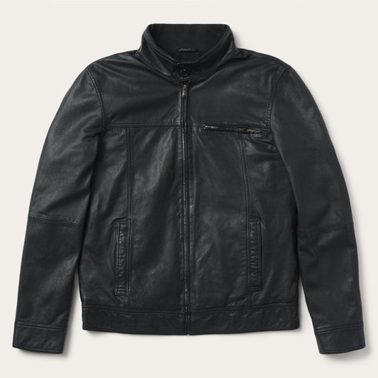 Stetson Black Leather Jacket