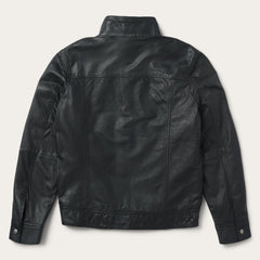 Stetson Black Leather Jacket