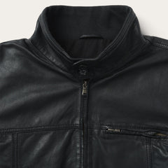 Stetson Black Leather Jacket