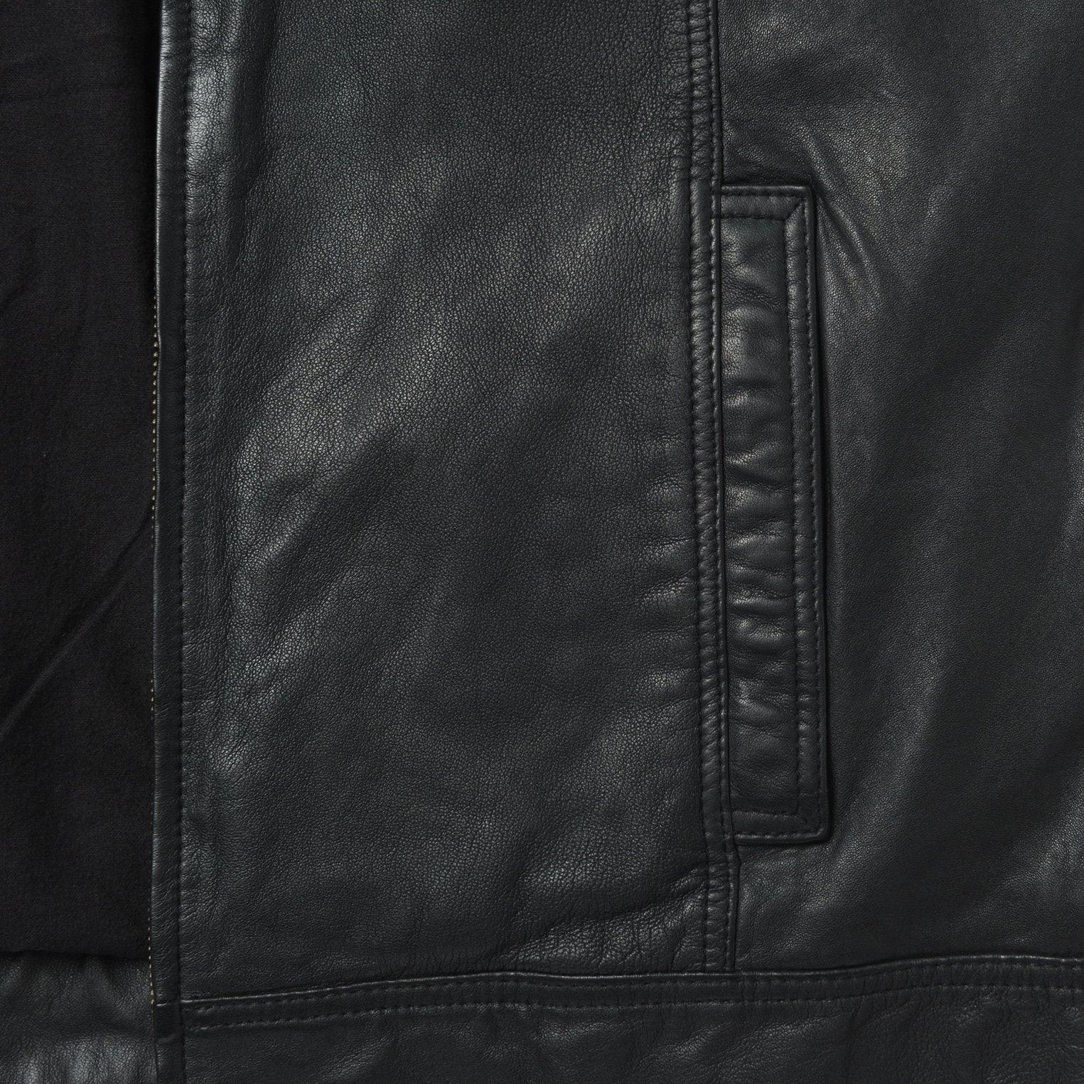 Stetson Black Leather Jacket