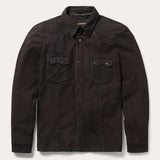 Stetson Leather Western Shirt Jacket - Stetson