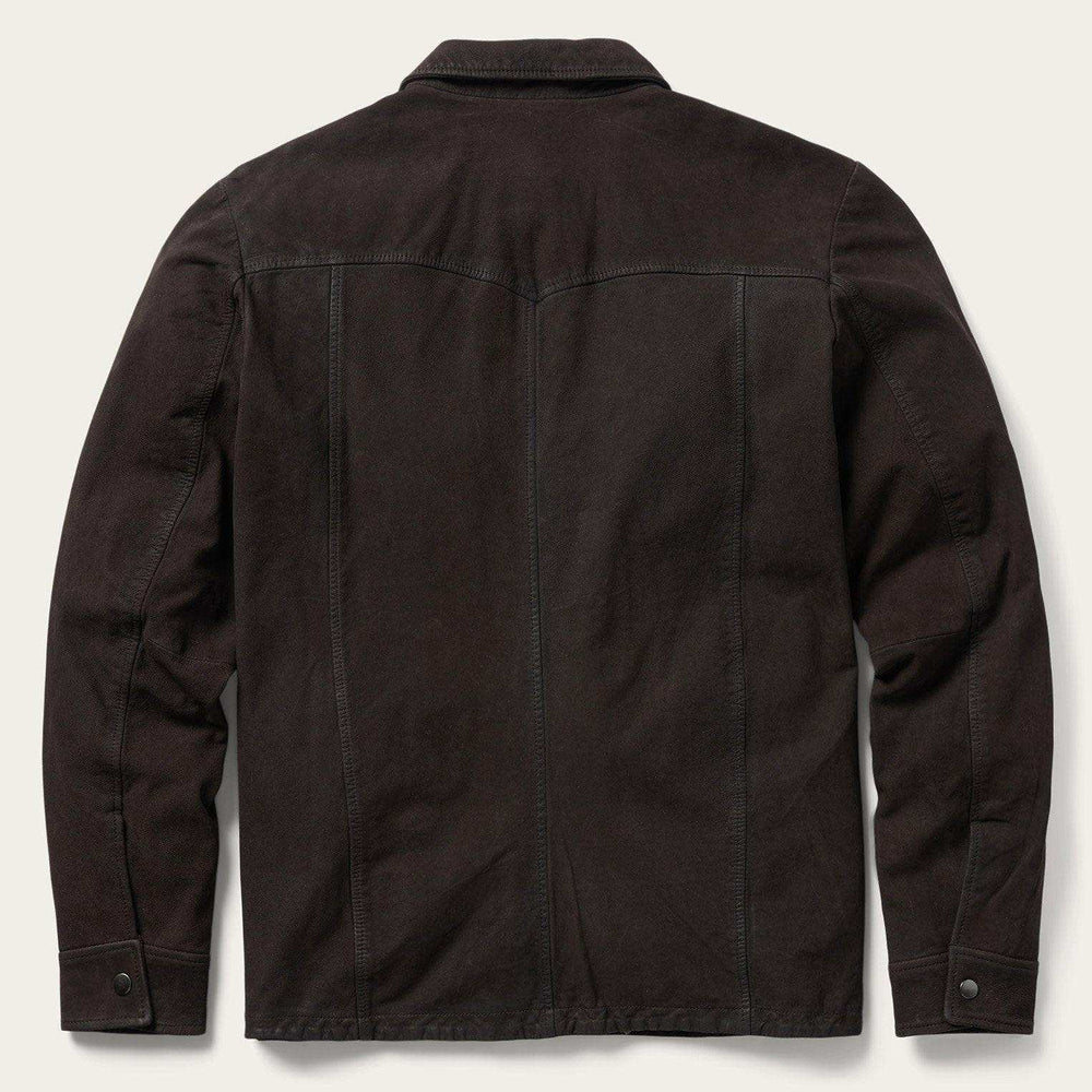 Stetson Leather Western Shirt Jacket - Stetson - Flyclothing LLC