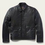 Stetson Snap Front Leather Jacket - Stetson - Flyclothing LLC
