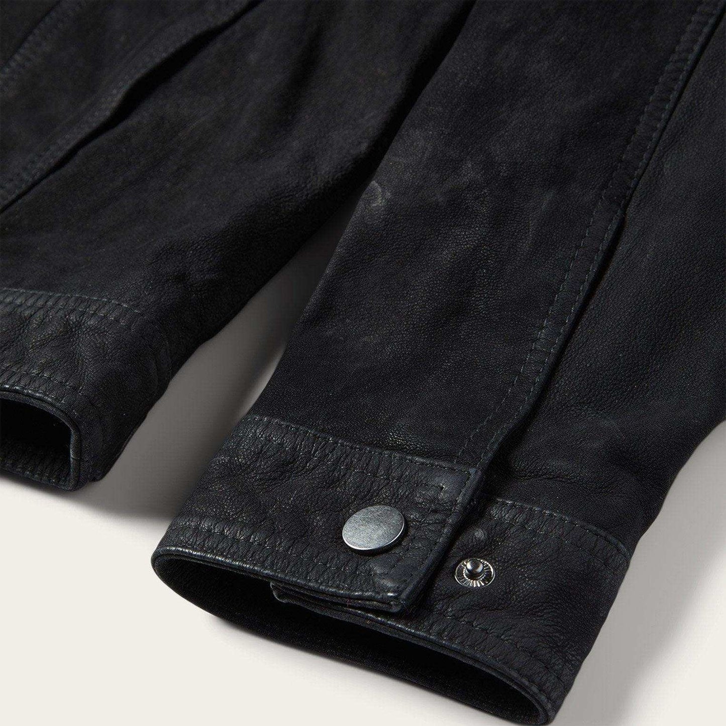 Stetson Leather Jean Jacket - Stetson - Flyclothing LLC