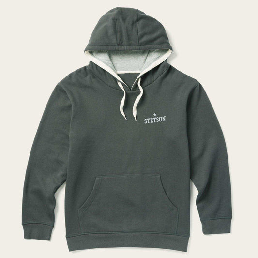 Stetson Hoody Star Left Chest - Stetson - Flyclothing LLC