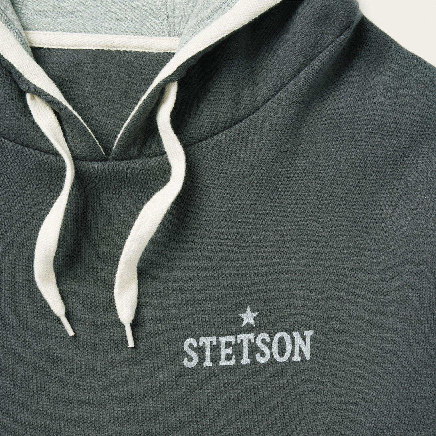 Stetson Hoody Star Left Chest - Stetson - Flyclothing LLC