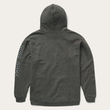 Stetson Charcoal Heather Fleece Hooded Sweatshirt - Stetson