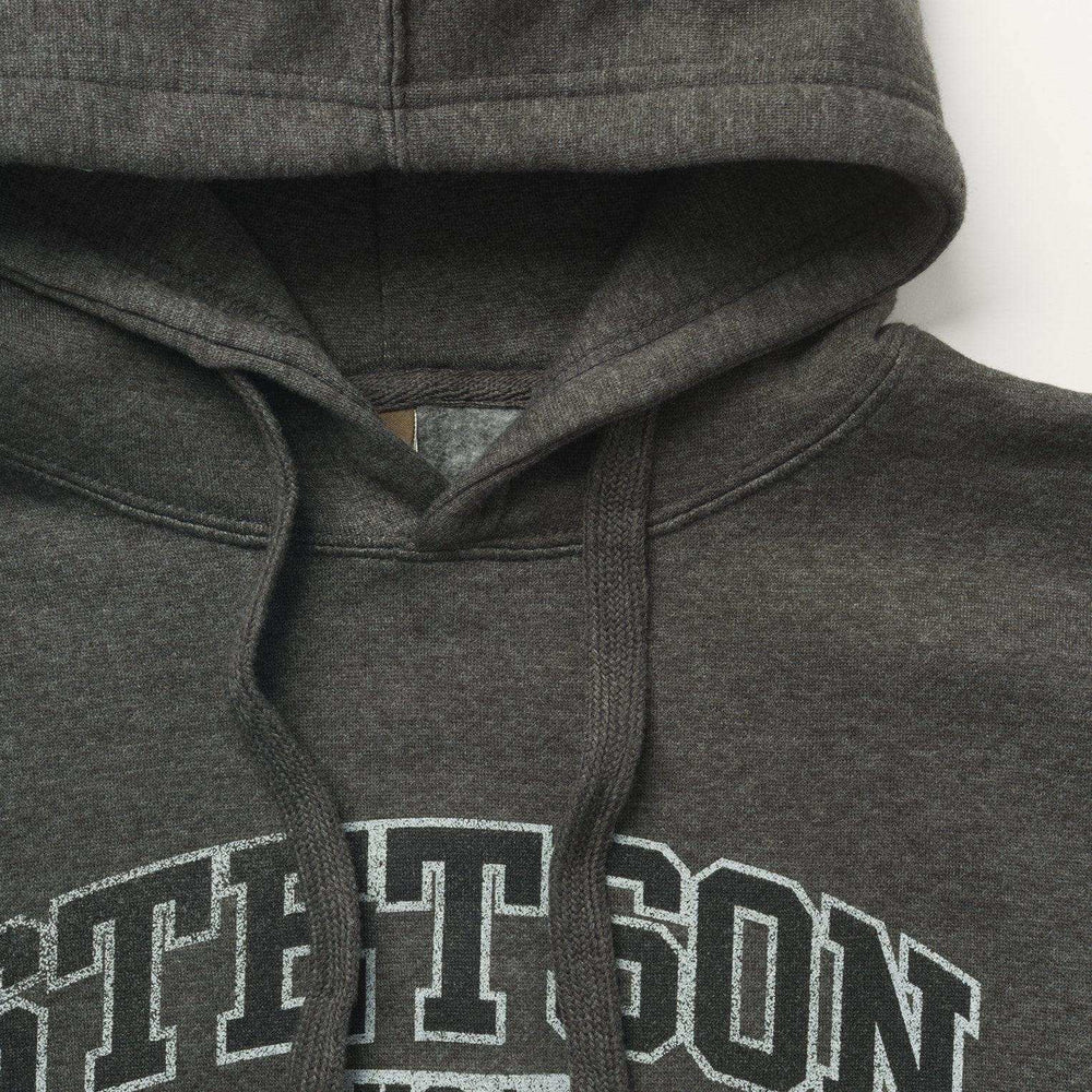 Stetson Charcoal Heather Fleece Hooded Sweatshirt - Stetson - Flyclothing LLC