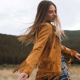 Stetson Lamb Suede Fringed Jacket - Stetson - Flyclothing LLC