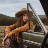 Stetson Lamb Suede Fringed Jacket - Stetson - Flyclothing LLC
