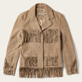 Stetson Tan Fringe Suede Jacket - Stetson - Flyclothing LLC