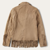 Stetson Tan Fringe Suede Jacket - Stetson