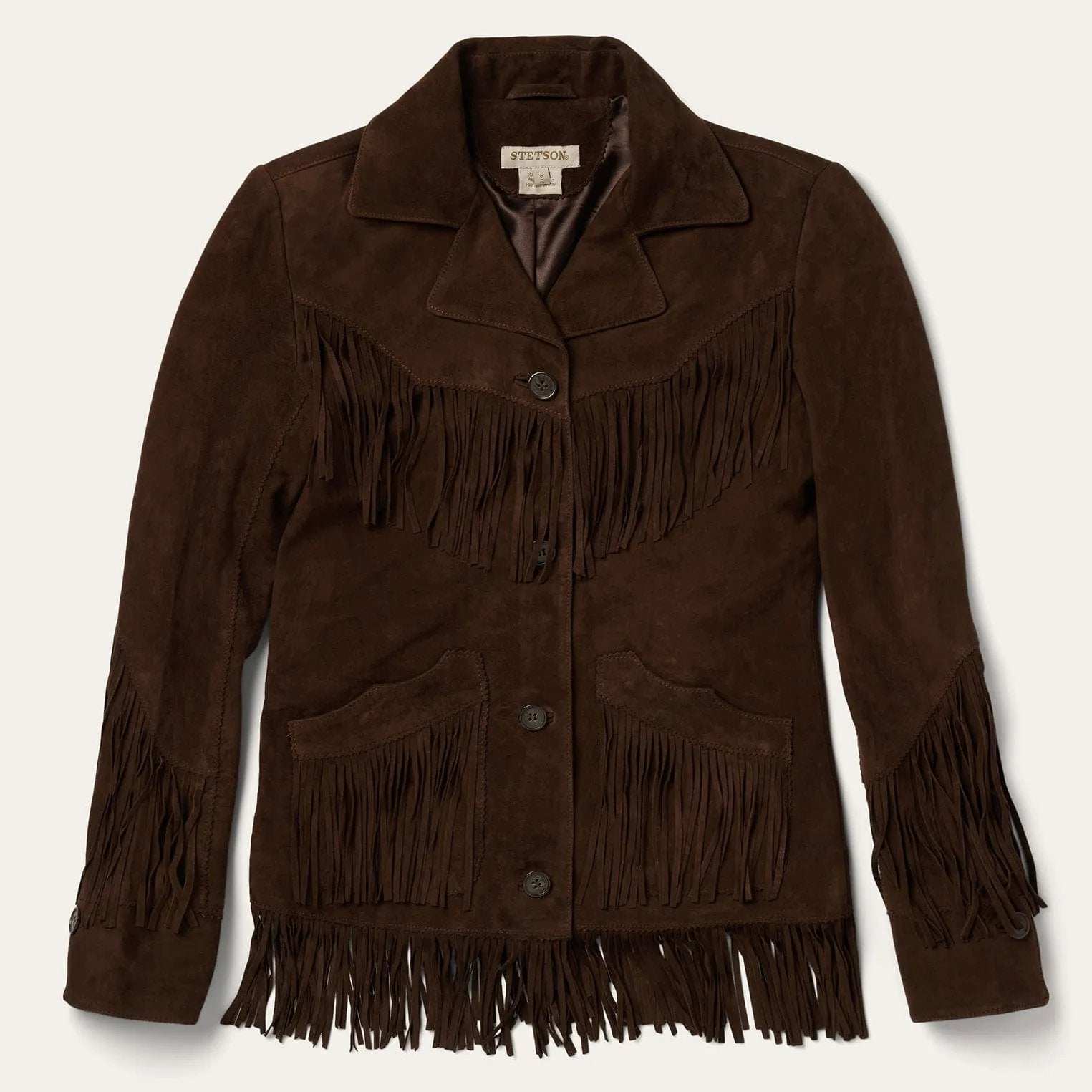 Stetson Fringe Suede Jacket - Stetson - Flyclothing LLC