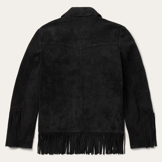 Stetson Black Fringe Suede Jacket - Flyclothing LLC