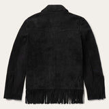 Stetson Black Fringe Suede Jacket - Stetson