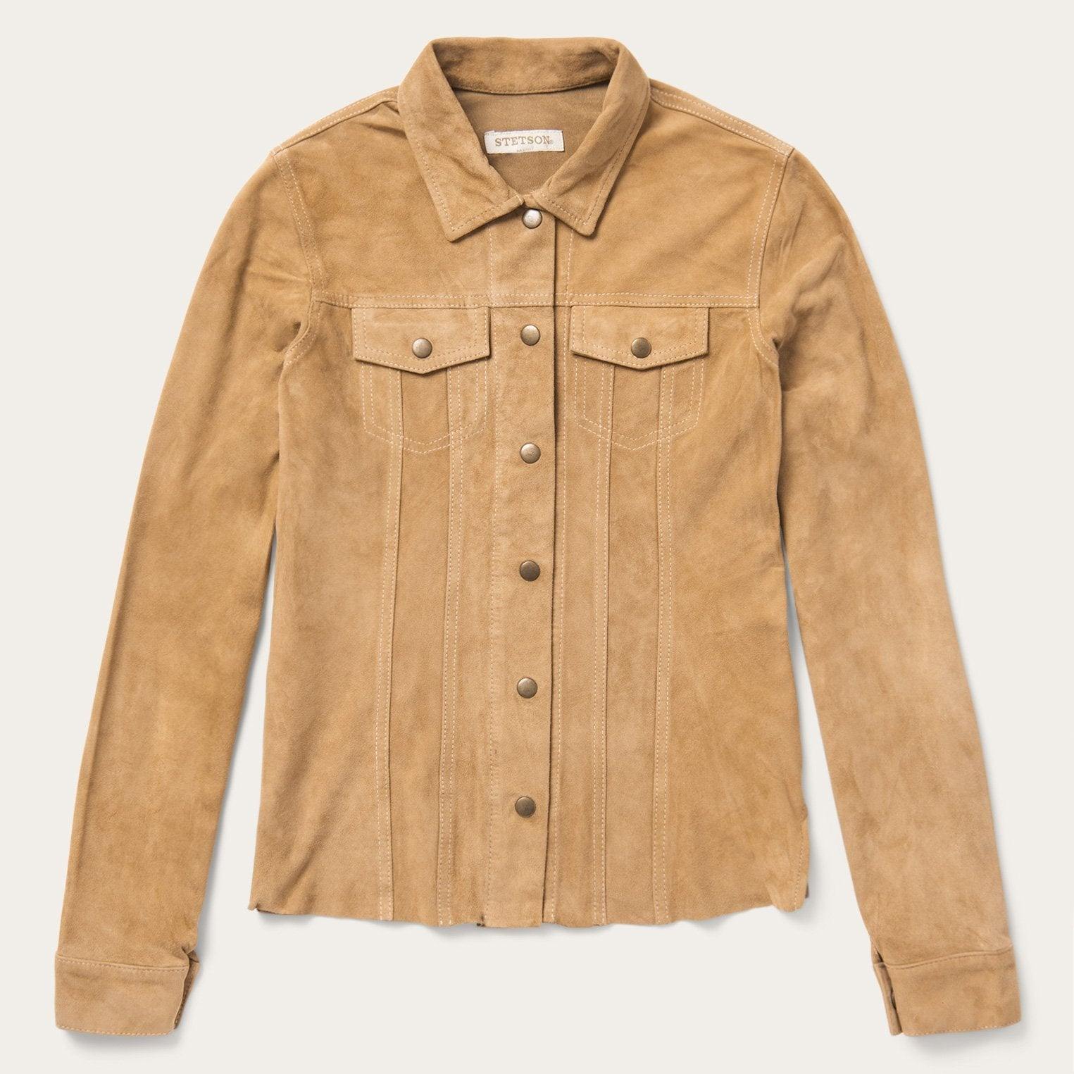 Stetson Suede Denim Shirt Jacket