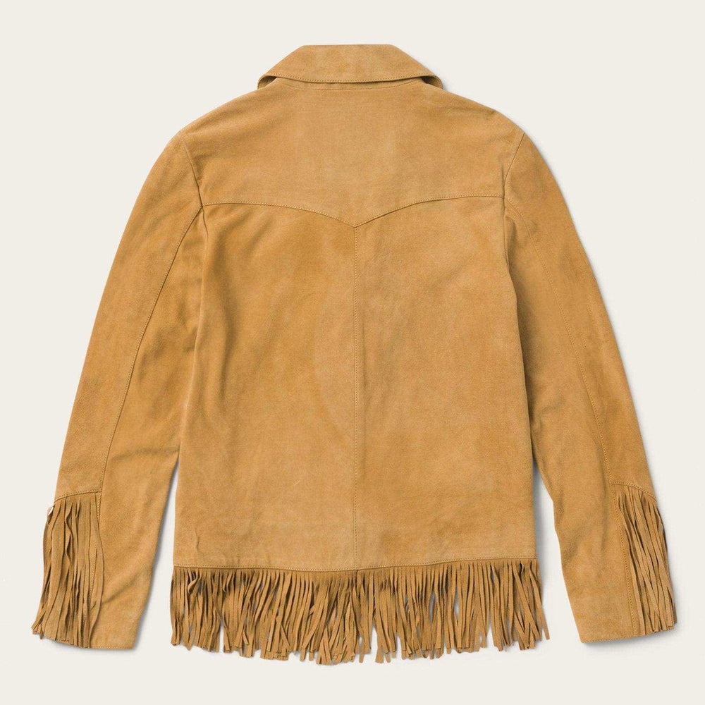 Stetson Tan Fringe Suede Jacket - Stetson - Flyclothing LLC
