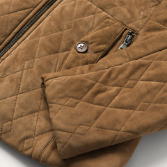 Stetson Diamond Quilted Suede Jacket - Flyclothing LLC