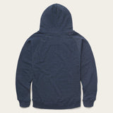 Stetson Navy Heather Fleece Knit Hooded Sweatshirt - Stetson - Flyclothing LLC