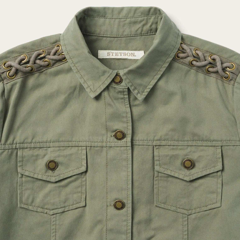 Stetson Olive Twill Jacket - Stetson - Flyclothing LLC