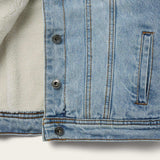Stetson Denim Sherpa Lined Jacket - Stetson - Flyclothing LLC