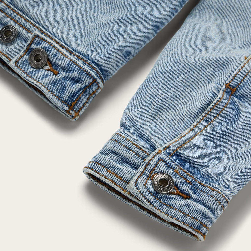 Stetson Denim Sherpa Lined Jacket - Stetson - Flyclothing LLC