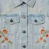 Stetson Embroidered Denim Jacket - Stetson