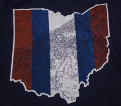 Cleveland Ohio Map Tee - Flyclothing LLC