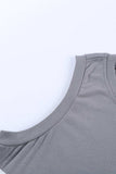 Contrast Round Neck Tank Top - Trendsi - Flyclothing LLC