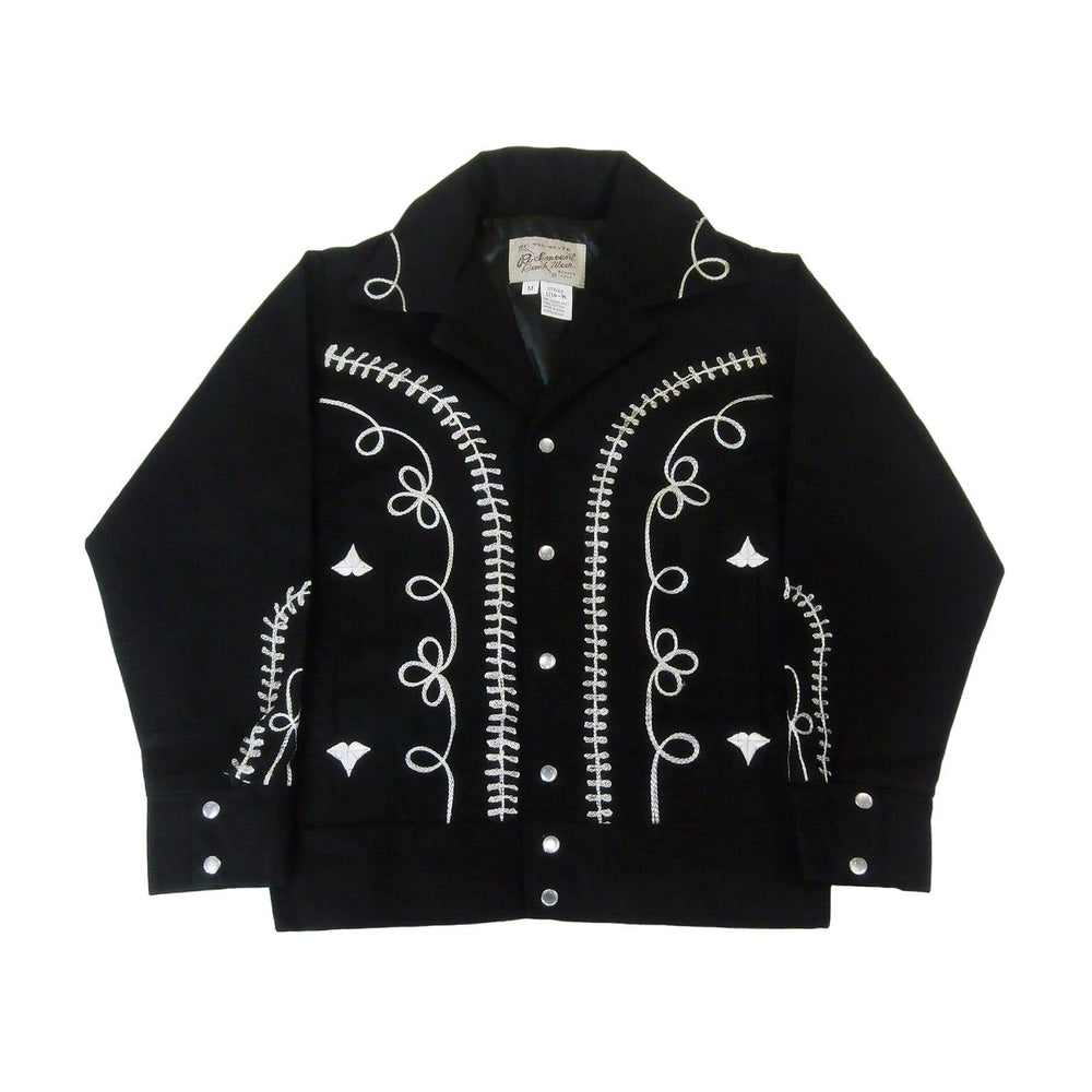 Rockmount Clothing Kid's Vintage Western Bolero Jacket with White Rope Embroidery - Rockmount Clothing