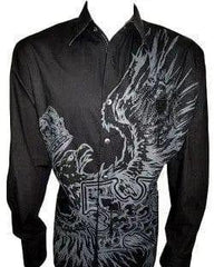 House of Lords Black Phoenix Shirt - House of Lords Clothing