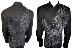House of Lords Black Phoenix Shirt - House of Lords Clothing