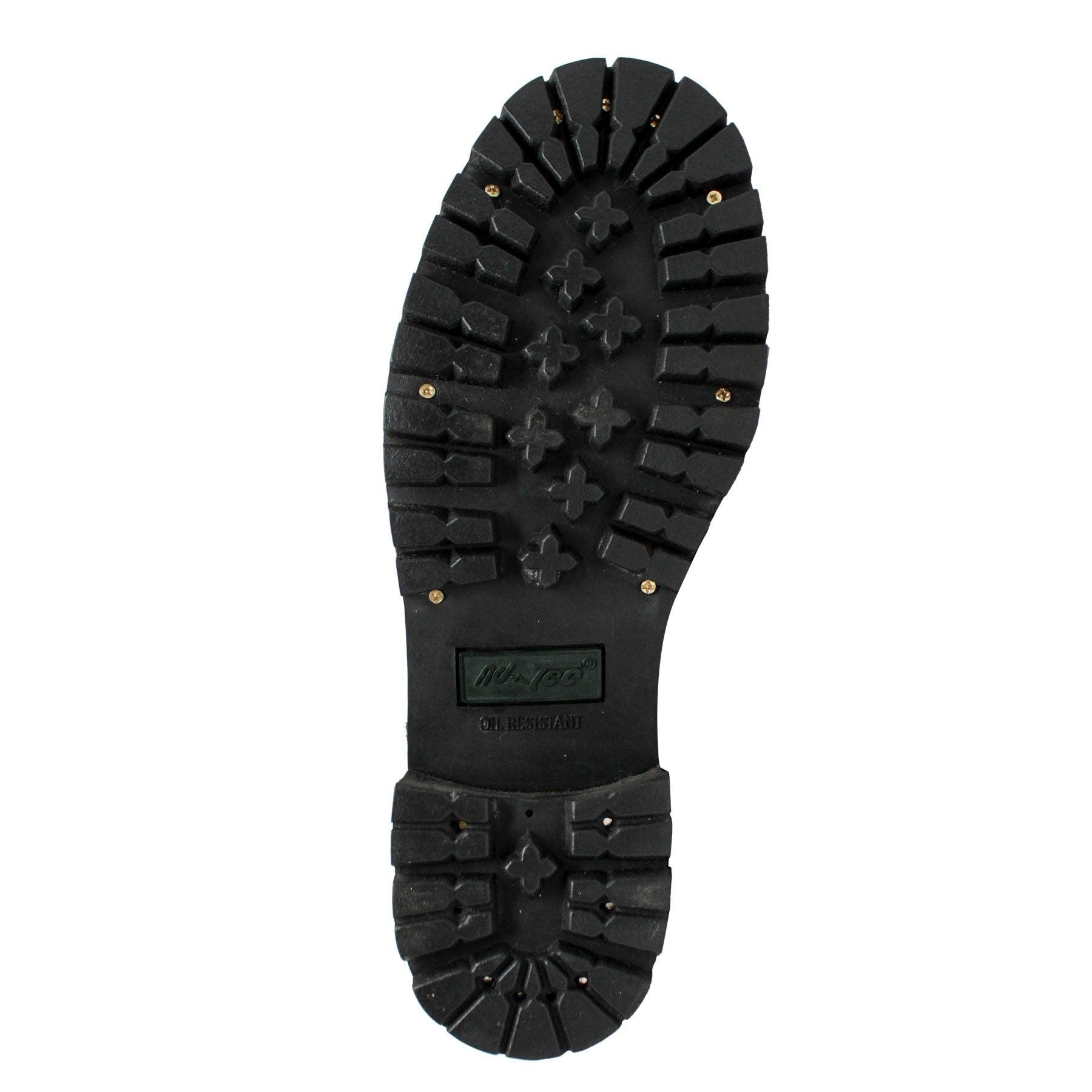 AdTec Men's 9" Steel Toe Logger Black - Flyclothing LLC