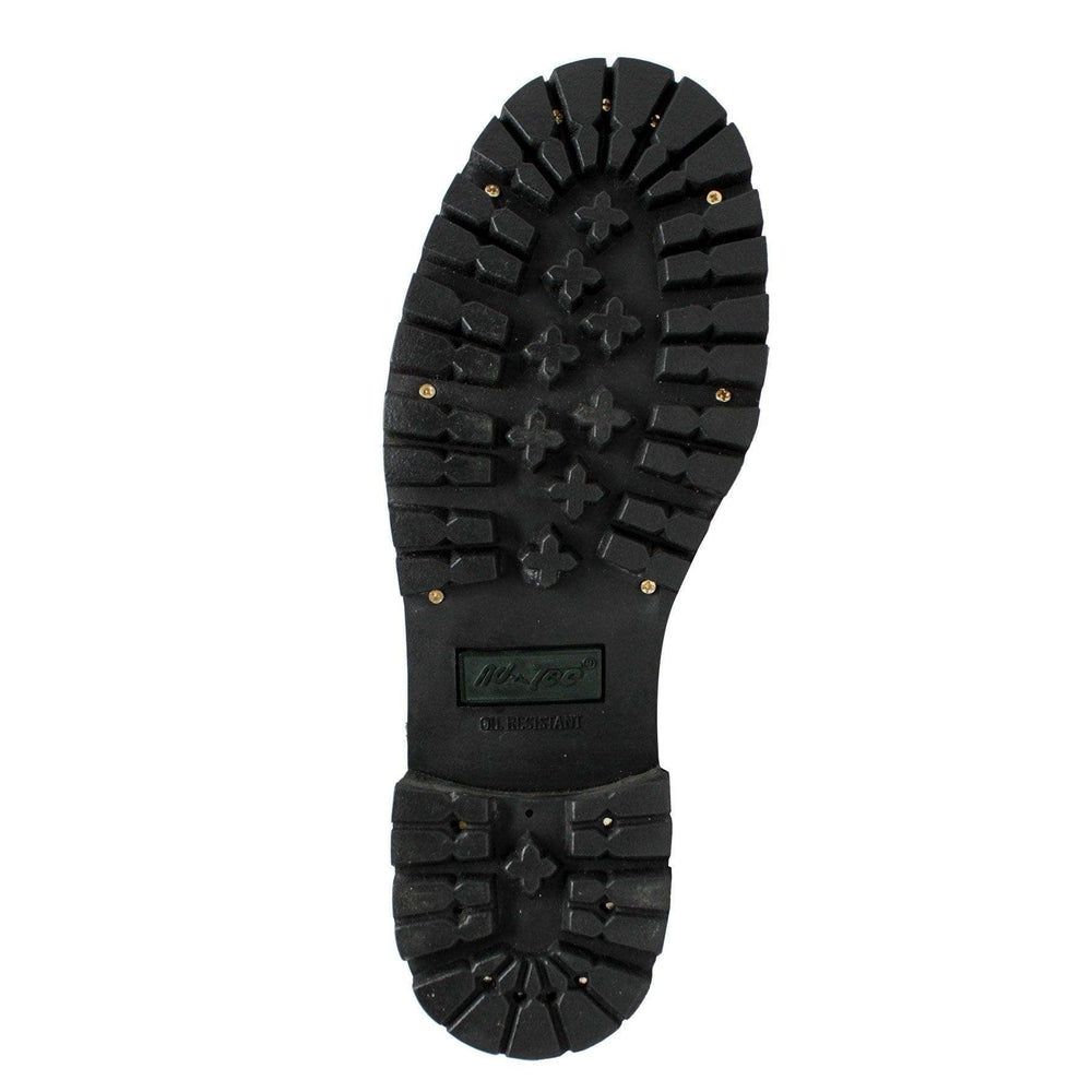 AdTec Men's 9" Steel Toe Logger Black - AdTec