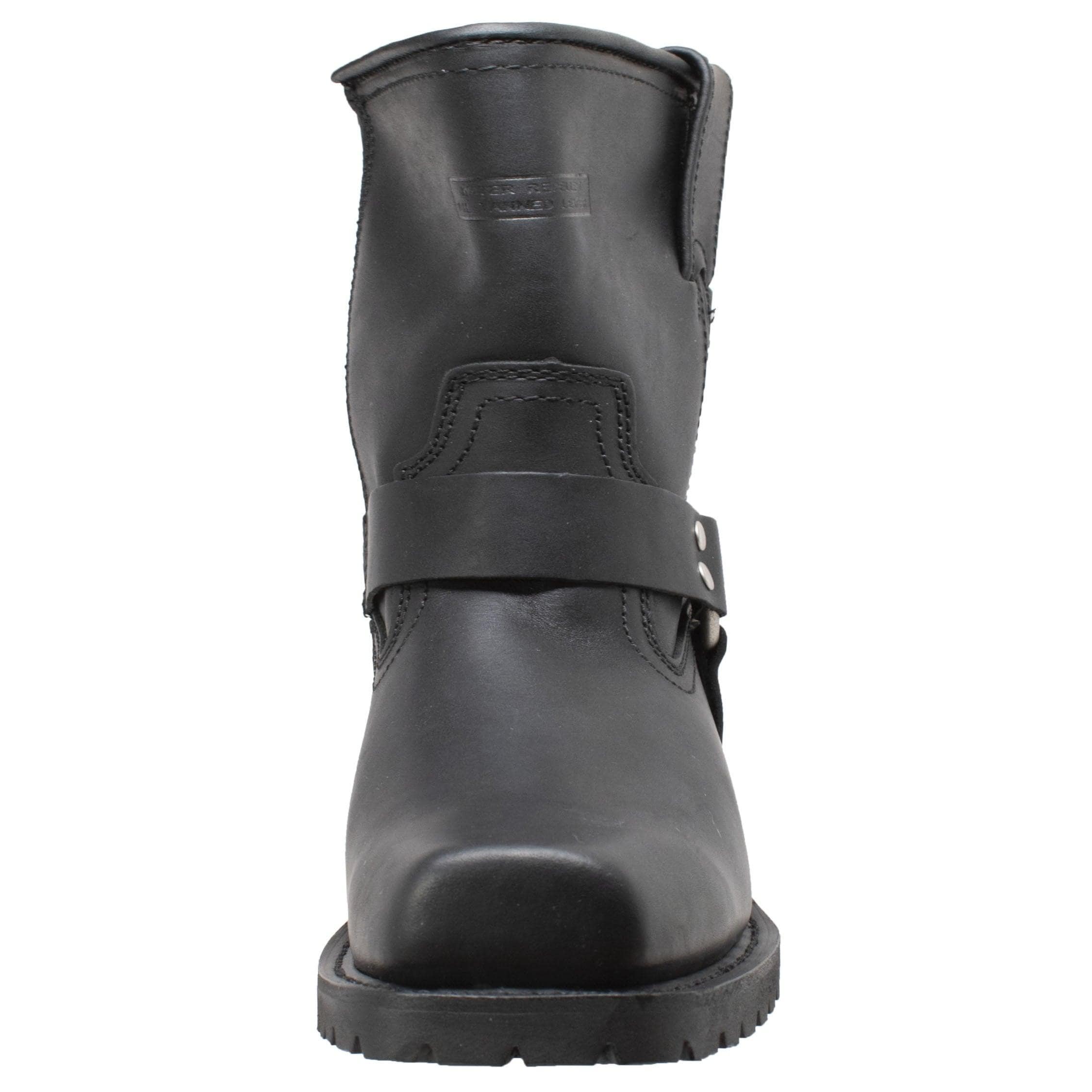 RideTecs Men's 7" Side Zipper Harness Black - RideTecs