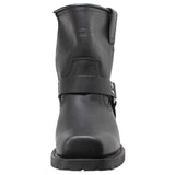 RideTecs Men's 7" Side Zipper Harness Black - RideTecs