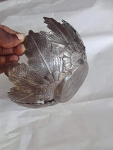 Decorative Drum Art Bowl or Votive, Fruit on Vine - Haitian Artisans - Flyclothing LLC