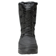 FreeShield Women's Waterproof Nylon Upper Winter Boot with Suede Trim Black - AdTec