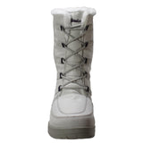 FreeShield Women's Waterproof Nylon Upper Winter Boot with Suede Trim White - AdTec