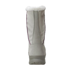 FreeShield Women's Waterproof Nylon Upper Winter Boot with Suede Trim White - Flyclothing LLC