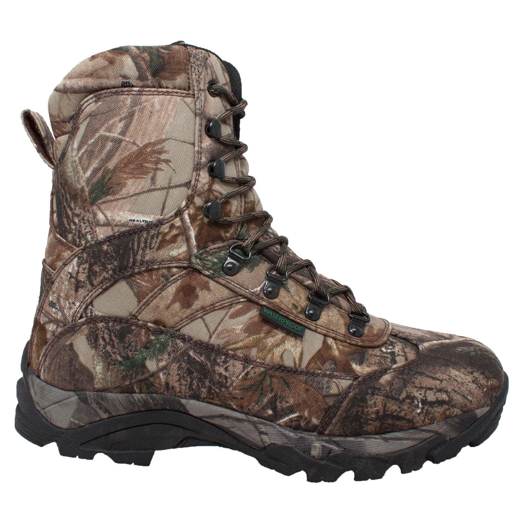 Tecs Men's 10" Waterproof Realtree 800g Tan Camo - Flyclothing LLC