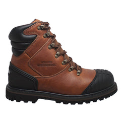 AdTec Men's 7" Steel Toe Work Boot Reddish Brown - Flyclothing LLC